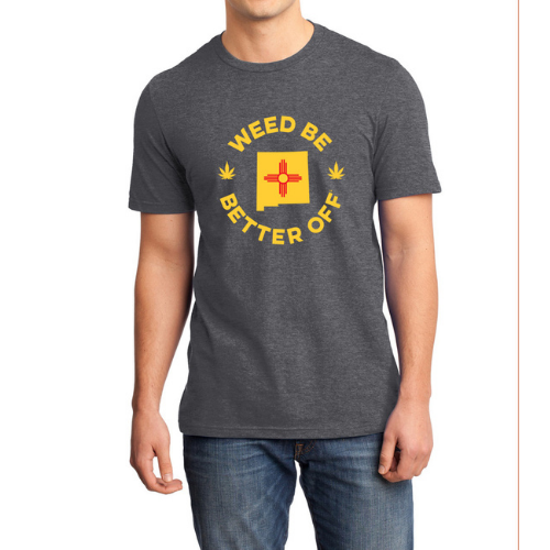 New Mexico Flag Logo Shirt freeshipping - Weed Be Better Off